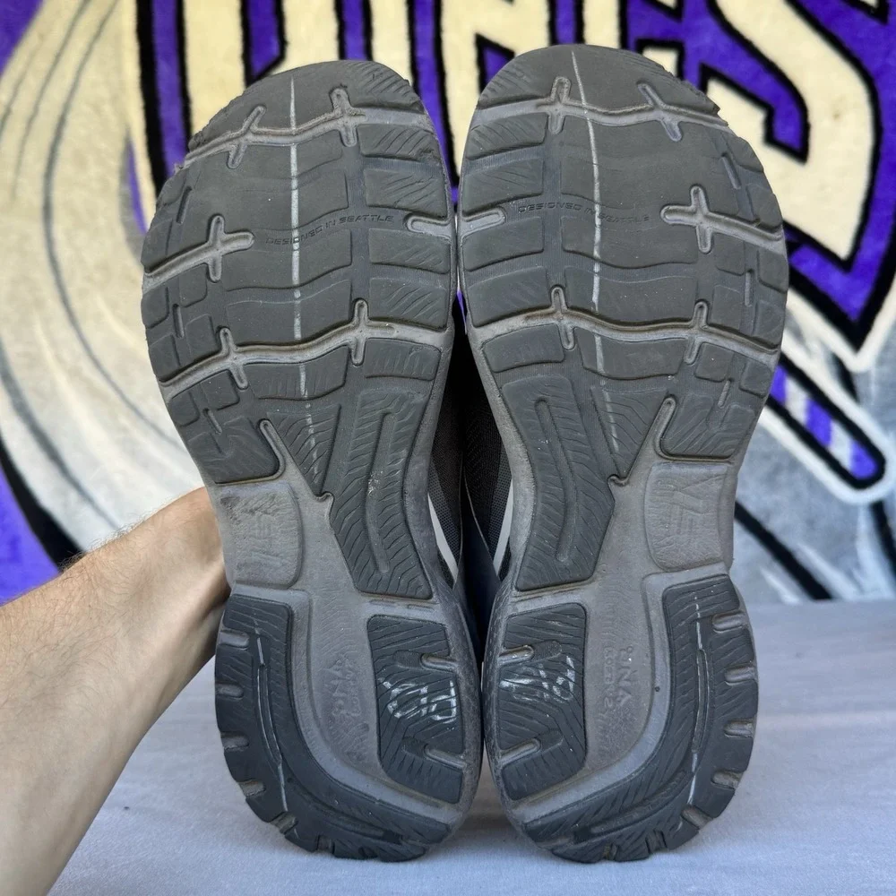 Size 12‎ - Men's Brooks Ghost 15 Running Shoes Triple Black 1103932E020